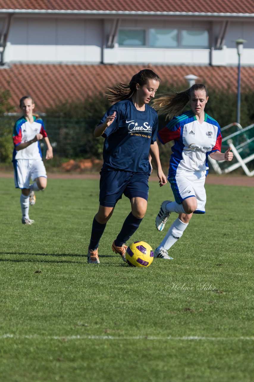 Bild 344 - B-Juniorinnen Krummesser SV - SV Henstedt Ulzburg : Ergebnis: 0:3